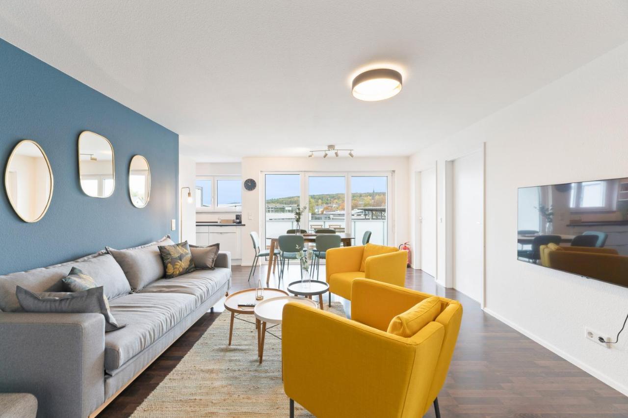 Design-Apartment - Kueche - Dachterrasse - Zentral Leinfelden-Echterdingen Buitenkant foto