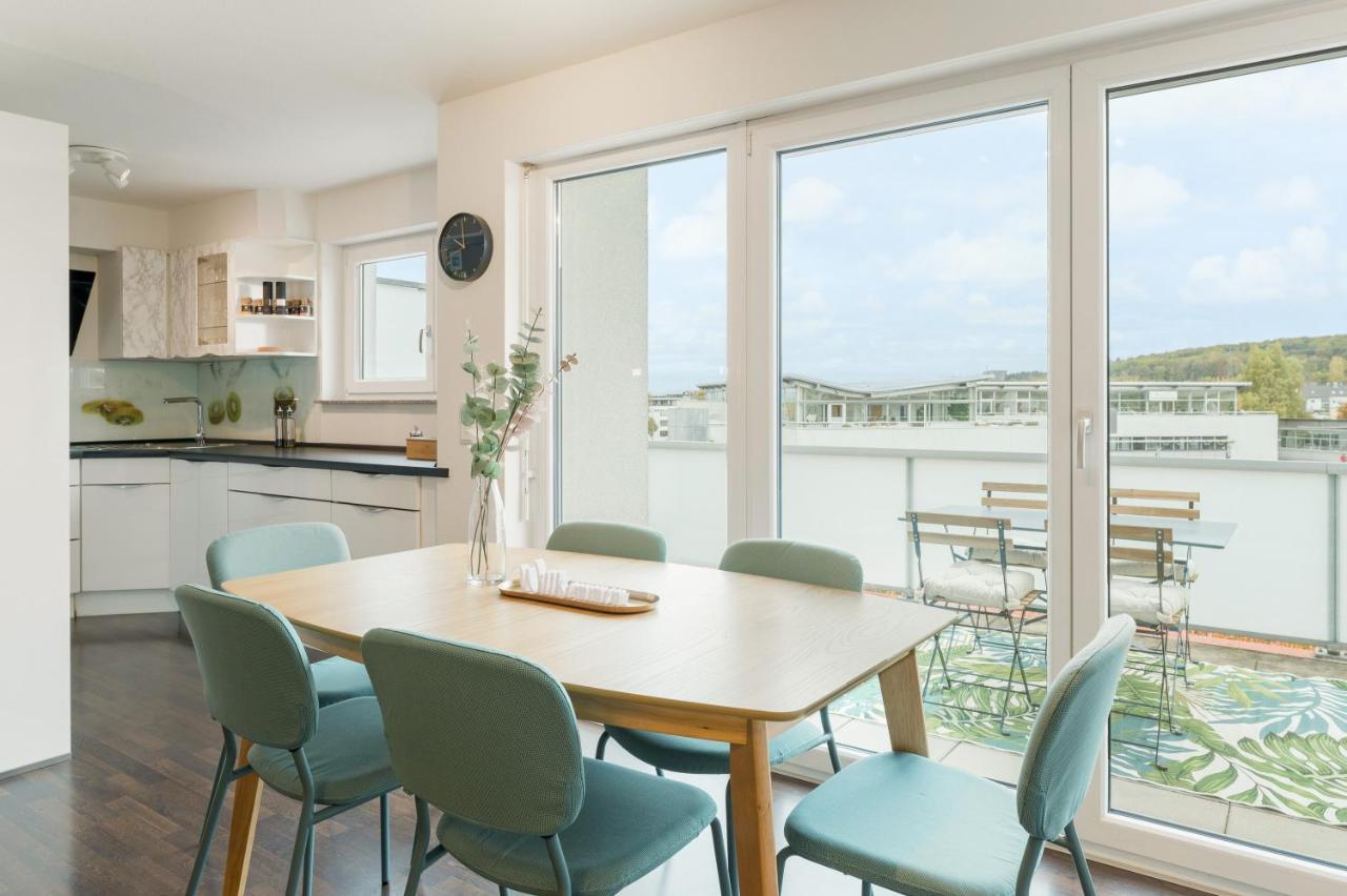 Design-Apartment - Kueche - Dachterrasse - Zentral Leinfelden-Echterdingen Buitenkant foto