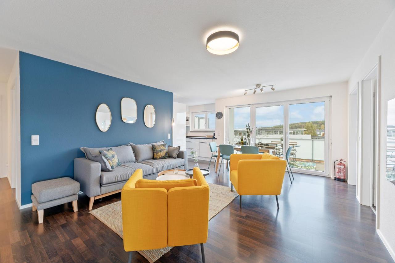 Design-Apartment - Kueche - Dachterrasse - Zentral Leinfelden-Echterdingen Buitenkant foto